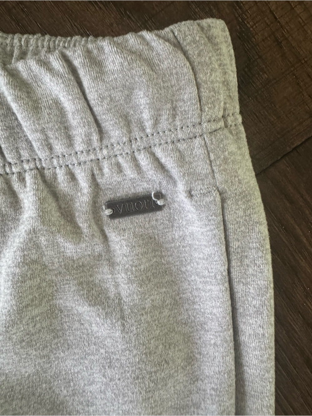 Vuori Straight Leg Pants in Heather Light Gray - Picture 2 of 2